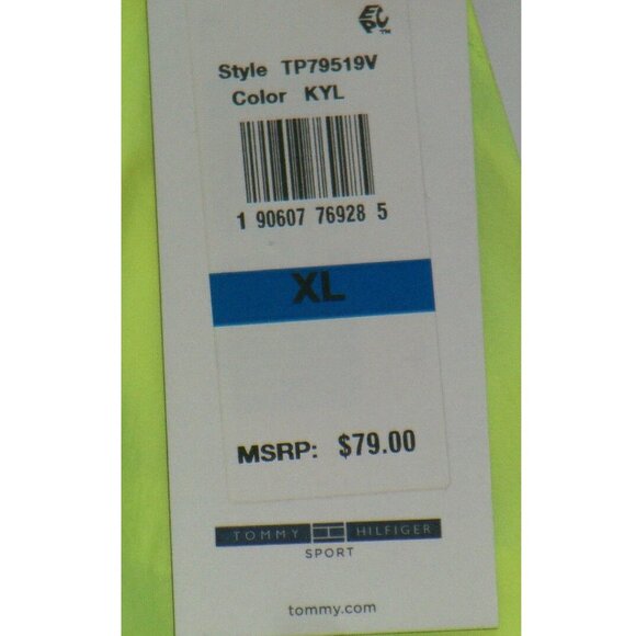 New Women's Tommy Hilfiger Sport Sleeveless Packable Hooded Jacket Size XL $79 - Picture 4 of 5